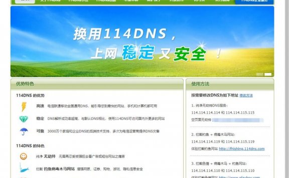 国内首家云安全DNS,竟然公然将XX网挂在页面上